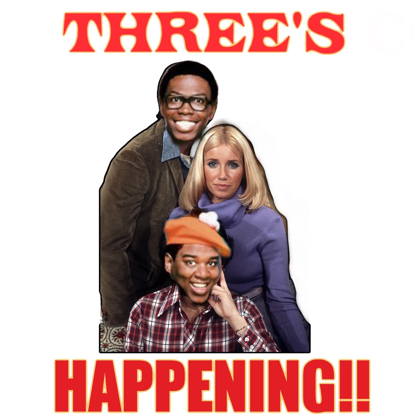 THREE'S HAPPENING!!