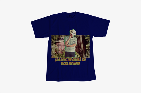 $50 SAYS THE SMAILS KID PICKS HIS NOSE